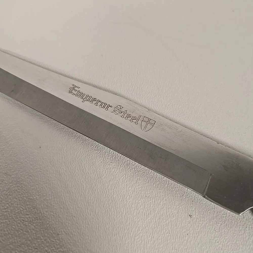 Emperor Steel 3 Knives Full Tang  Japan Stainless‎ Steel 2 Sharpening Steels